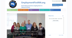 Desktop Screenshot of employmentfirstma.org