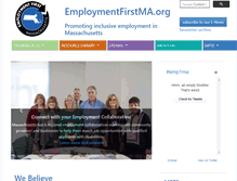 Tablet Screenshot of employmentfirstma.org